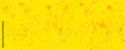 Dots halftone yellow color pattern gradient grunge texture background. Dots pop art comics sport style vector illustration. Eps 10