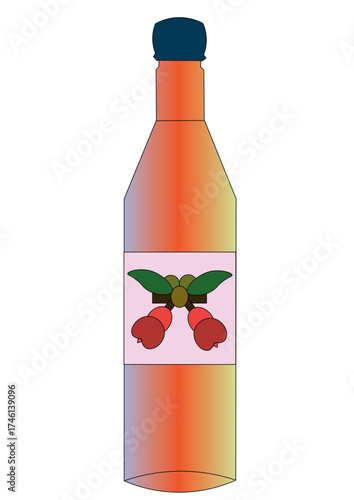 Drink Bottle w fruit