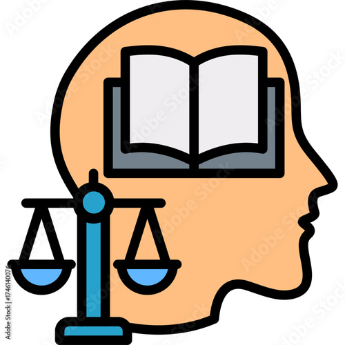 Ethical Guidelines lineal color icon