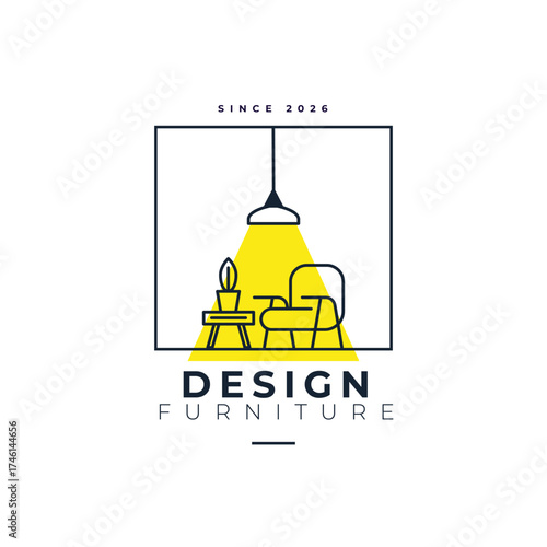 Modern abstract logo template with versatile color options
