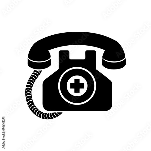 medical call phone icon