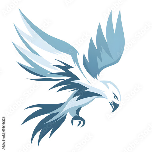 vector illustration of a bird