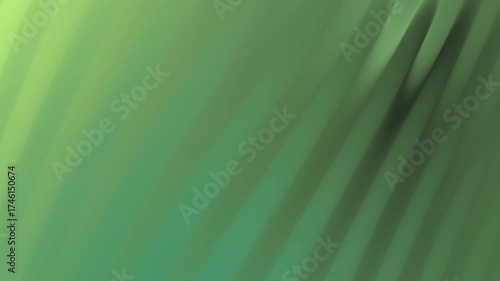 Blurred diagonal green and black lines on green background. Abstract, background, design, motion, technology concepts. Suitable for presentations, websites, digital marketing.