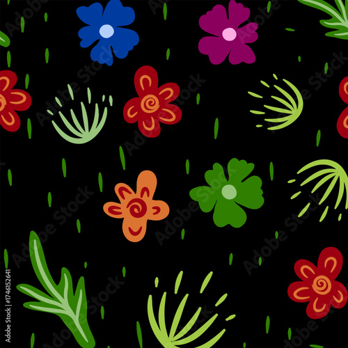 Abstract Flower background suitable for home decore and wallpaper 

