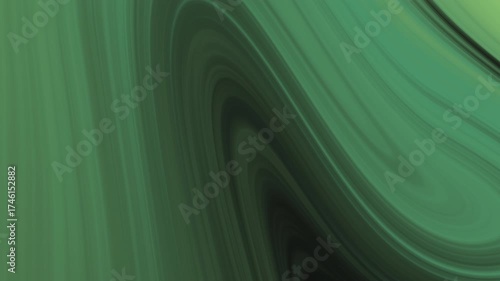 Green and black swirling abstract pattern suitable for backgrounds, prints, digital designs, and artistic projects.