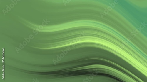 Abstract green wavelike pattern ideal for backgrounds, banners, designs, digital art, and artistic projects. Bright and vibrant natural concept.