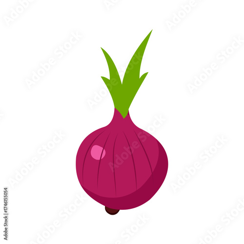 red onion icon vector design.eps