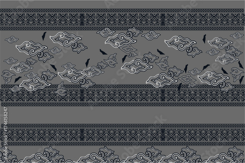 traditional batik pattern design collection