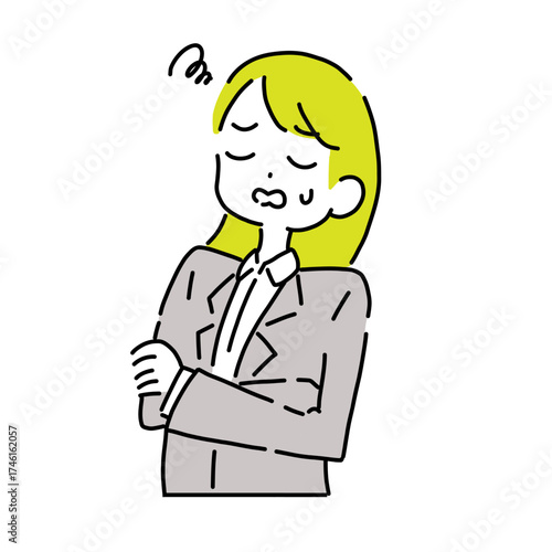 悩む女性