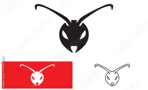 Angry Ant vector illustration design