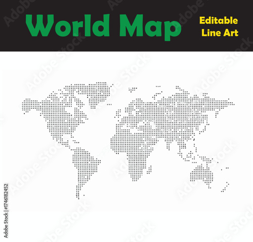 Detailed political world map with shadow relief, isolated on a clean white background. A precise, editable vector illustration for business, education, and travel concepts.