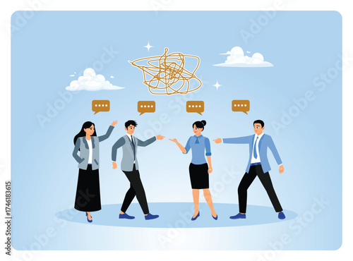 Disputes between office staff at work due to disagreements.