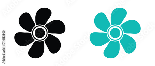 Propeller fan icon. Propeller speed icon, fan icon, abstract Propeller Fan Icon.