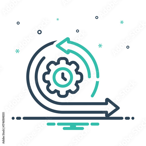Mix icon for agile methodology