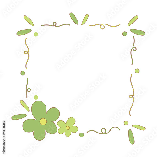 Cute Floral Frames and Borders 