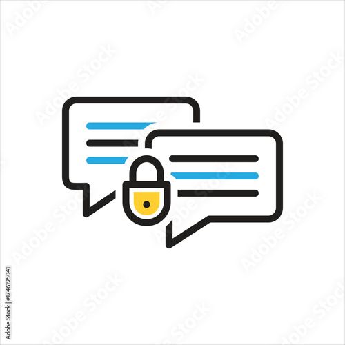Multi color icon for private
