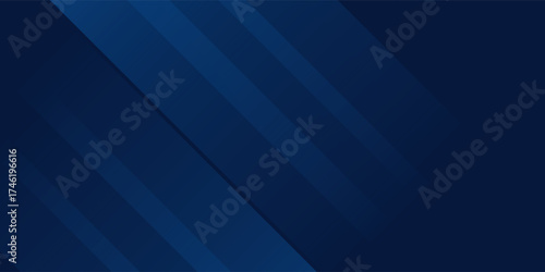 Black dark navy blue silver abstract pattern background. Geometric shape. Line triangle angle fold polygon diamond 3D simple abstract modern