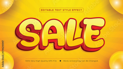 3D Text Effect Style for Creative Typography
