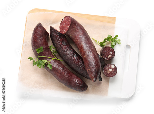 Freshly prepared blood saus...