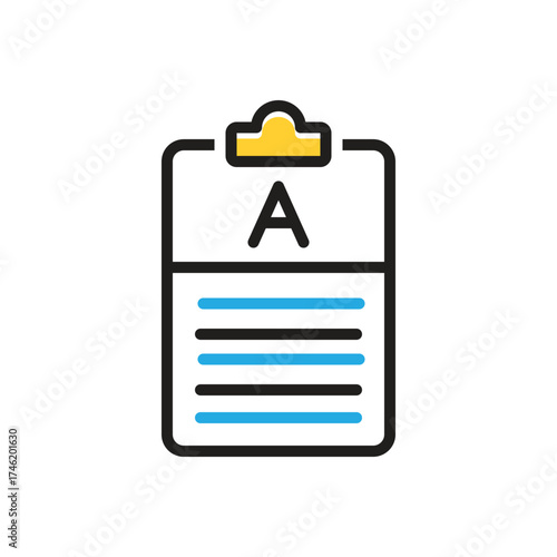 Multi color icon for answer