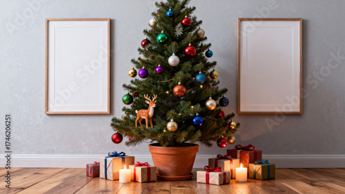 FestiveChristmasTreeWithGifts