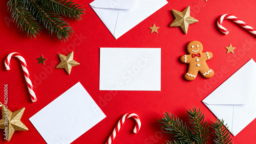 ChristmasStationeryWithFestiveDecorations