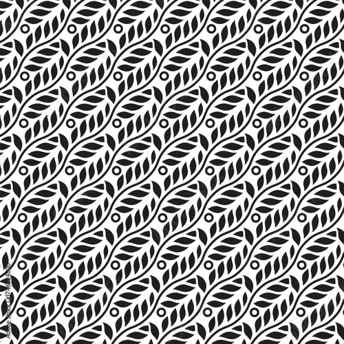 Abstract background with a geometric construction white background pattern