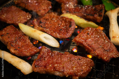 'Yakiniku' is grilled meat that you get to cook by yourself