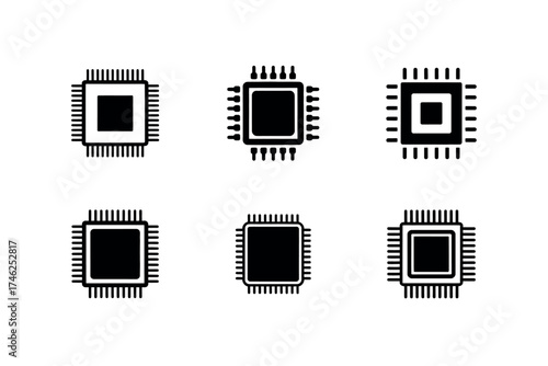 Technology Processor Icon