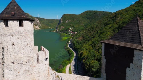 Explore golubac fortress by the danube river in eastern serbia with stunning views and rich history