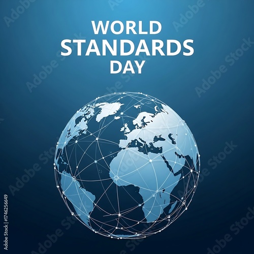 World standards day celebrating global interconnectedness and quality