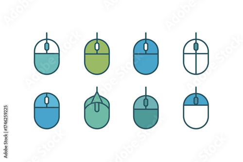 Simple Mouse Symbol Art