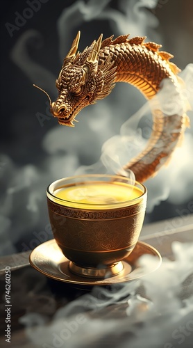 Wallpaper Mural chinese dragon in the sky Torontodigital.ca