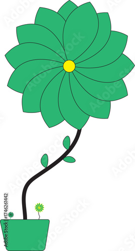 Flower vector Flower icon flower shape