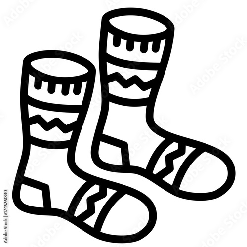 Wool Socks Icon