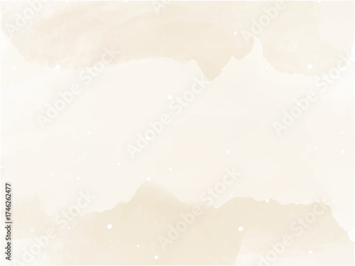 ナチュラルなベージュカラーの水彩テクスチャー