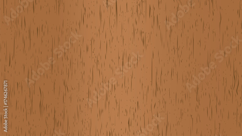 Seamless Natural Wood Texture Background in Brown Tone