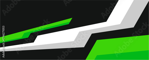 Car decal wrap design vector. Graphic abstract stripe racing background kit designs for vehicle, race car and livery