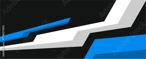 Car decal wrap design vector. Graphic abstract stripe racing background kit designs for vehicle, race car and livery