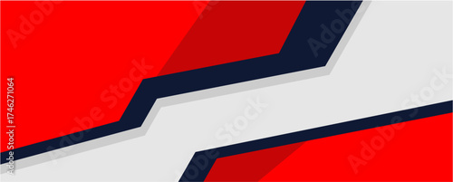 Car decal wrap design vector. Graphic abstract stripe racing background kit designs for vehicle, race car and livery