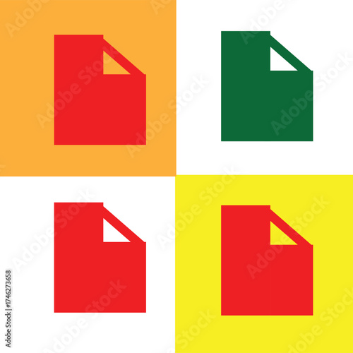 Document  icon design for your business