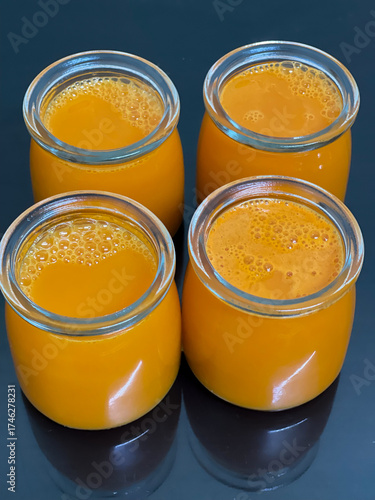 orange juice in a glass