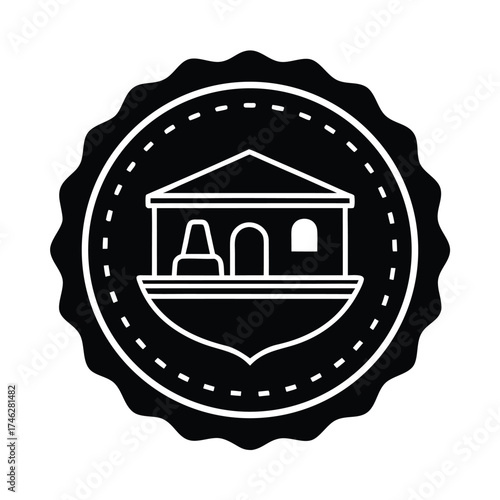 Archaeological Heritage Badge Emblem