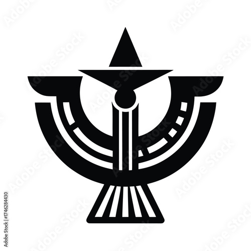 Archaeological Symbol Vector Design