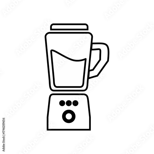 illustration of a blender
