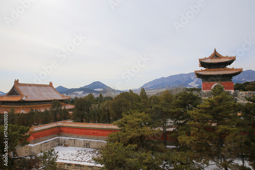 Wallpaper Mural Chinese traditional style of architecture Torontodigital.ca