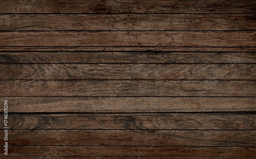 Dark wood background, old black wood texture for background