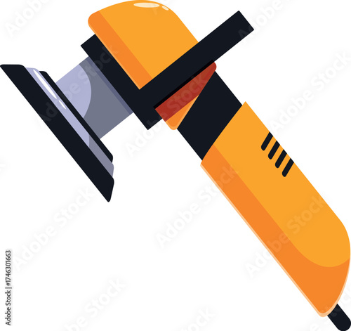 Electric orbital sander ensuring a smooth finish on various surfaces
