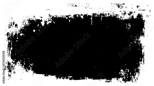 Black graphic color patches brush strokes effect background designs element