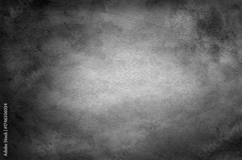 Watercolor grey grunge background design